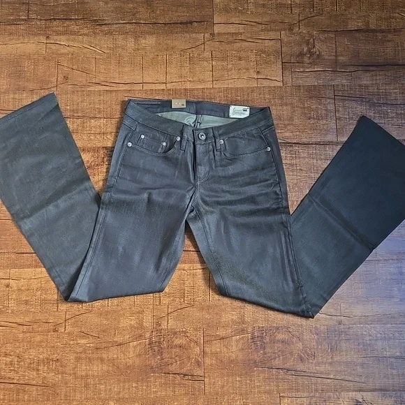 G-Star RAW 3301 Dark Wash Bell Bottom Jeans 28 x 32 NWT – Iconic Modern Flare - Picture 1 of 8